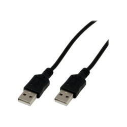 MCL Cable USB 2.0 type A / A male - 5m Noir redeal.fr