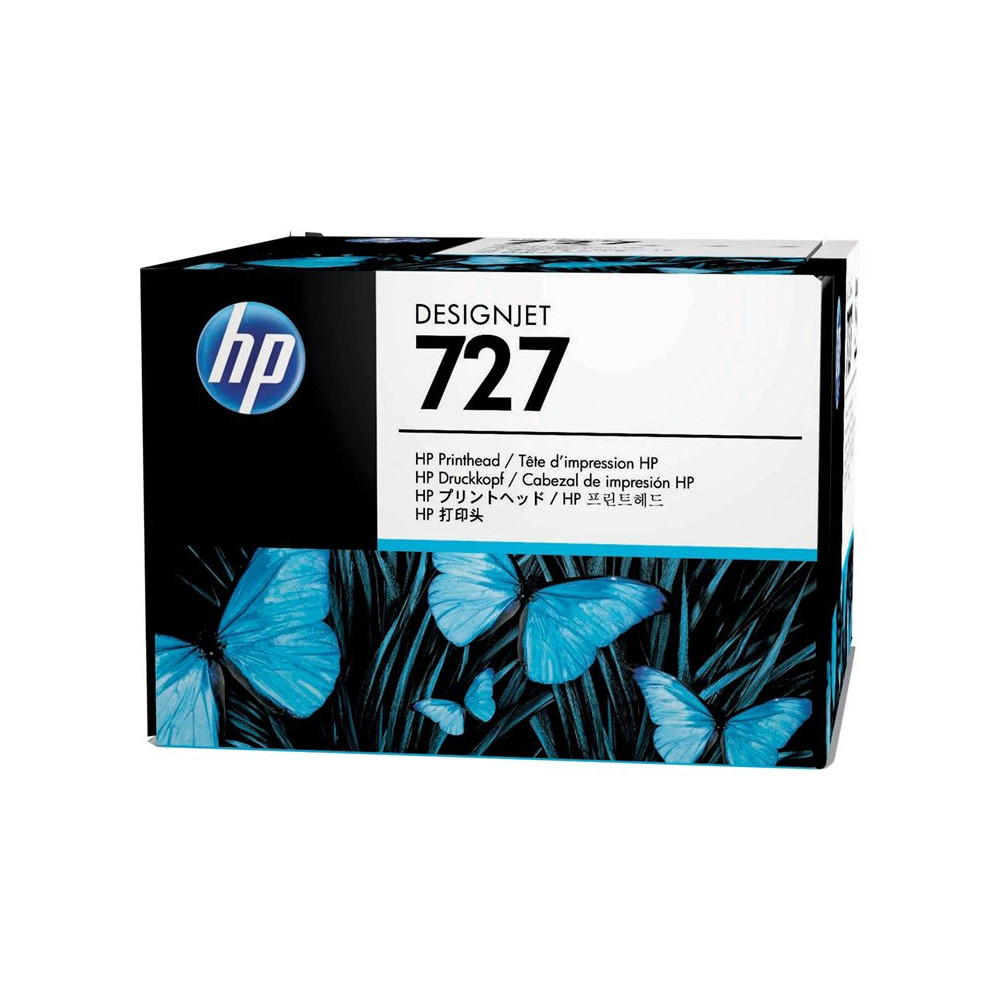 HP 727 original printhead B3P06A black and colour standard capacity 1-pack