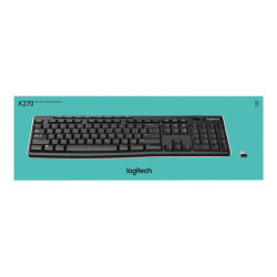 LOGITECH Wireless Keyboard K270 Keyboard wireless 2.4 GHz (UK) redeal.fr