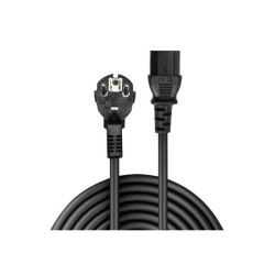 LINDY IEC-Mains lead 2m Schuko 2 Pin Plug to IEC C13 redeal.fr