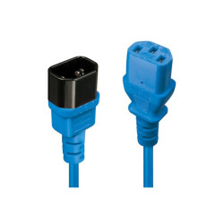 LINDY 1m IEC Extension Lead Blue redeal.fr