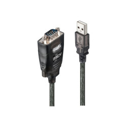 LINDY USB RS232 Converter w/ COM Port Retention RS-232 Port Transfer Rate up to 230kBit/s Chipset: FTDI redeal.fr