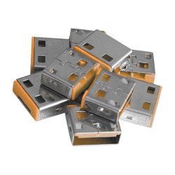 LINDY Bloqueurs de ports USB 10 pièces Orange redeal.fr