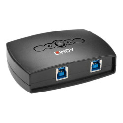 LINDY USB 3.0 Switch 2 Port redeal.fr