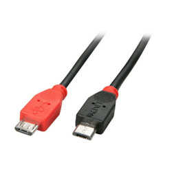 LINDY USB 2.0 Cable Type Micro-B/Micro-B OTG 2m Micro-B plug to Micro-B plug redeal.fr
