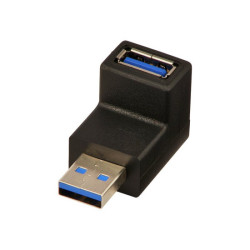 LINDY USB 3.0 Adapter Type A 90 degree down Type A Male/Female redeal.fr