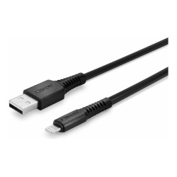 LINDY 1m USB to Lightning Cable black Charge and sync Cable for iPhone iPad & iPod redeal.fr