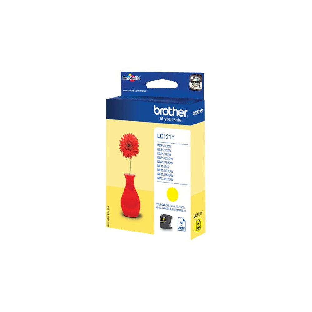 BROTHER Cartouche d encre jaune pour DCP-J752DW