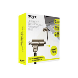 PORT DESIGNS SECURITY CABLE KEYED NANO SLOT redeal.fr