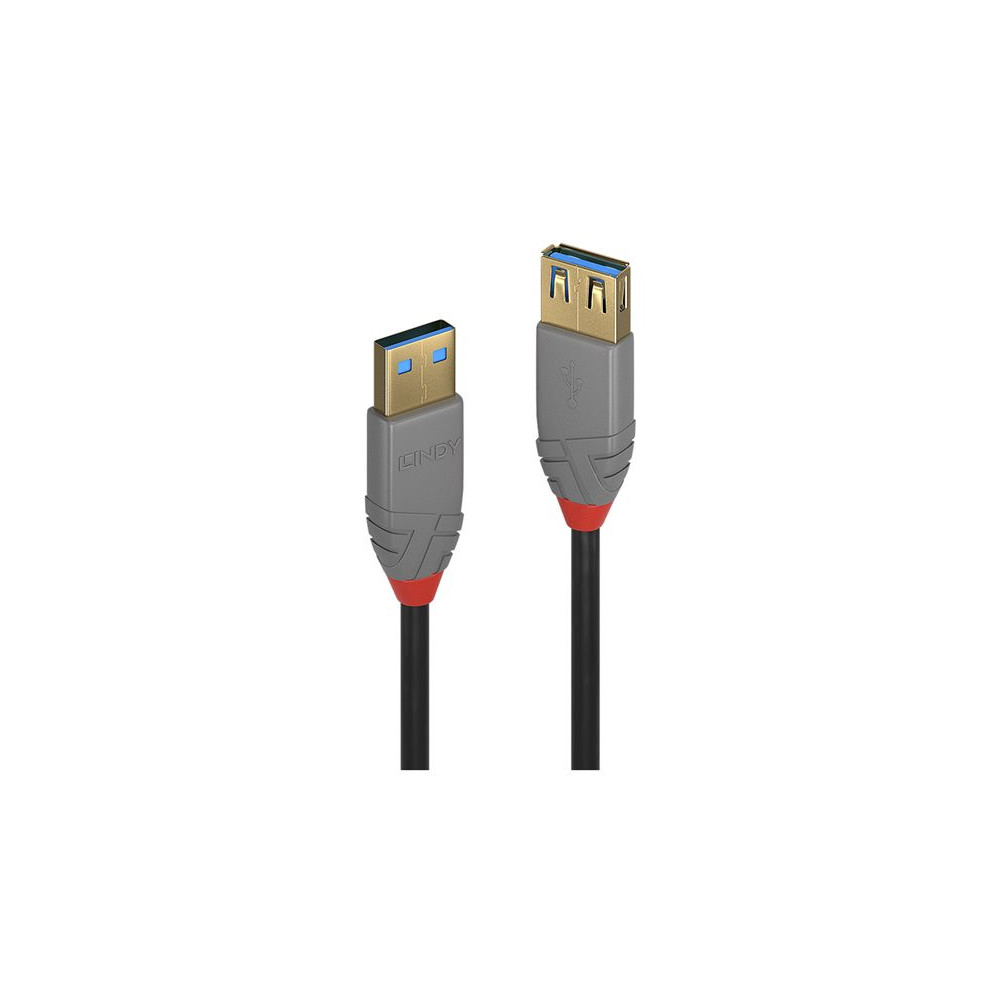 LINDY 2m USB 3.0 Type A extension cable A male / female Anthra Line redeal.fr