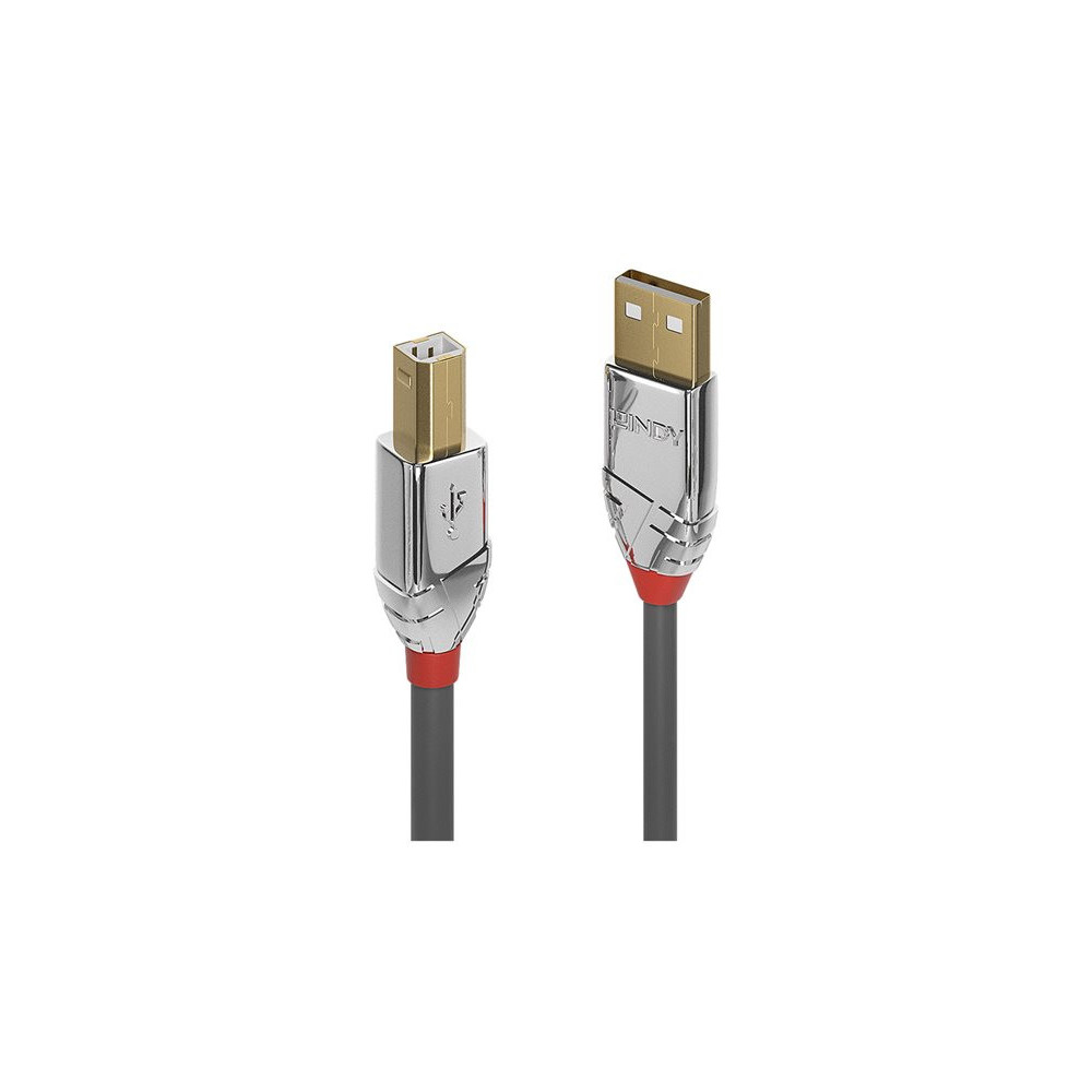 LINDY 5m USB 2.0 Type A/B Cable Cromo Line 480Mbit/s redeal.fr