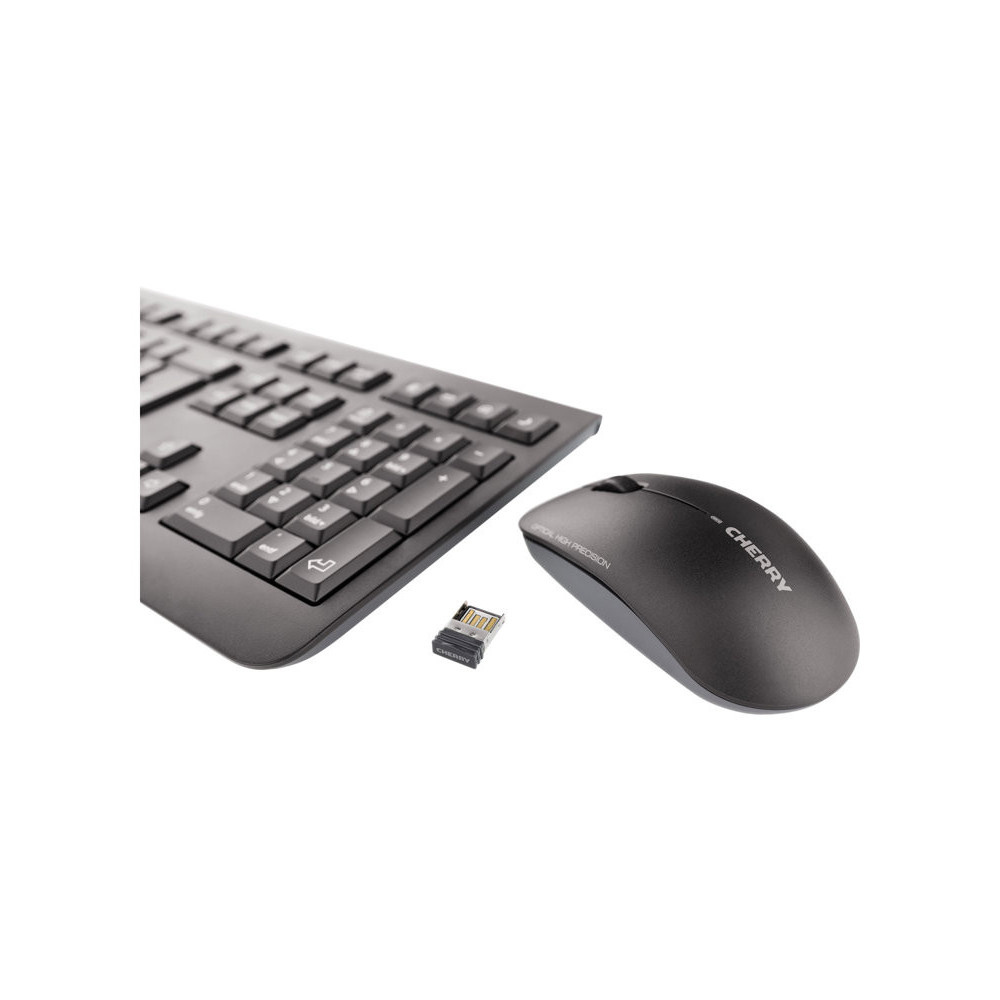 CHERRY DW 3000 Black USB Wireless Keyboard/Mouse Set (FR) redeal.fr