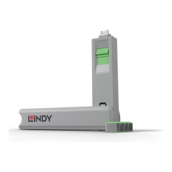 LINDY Verrou de port USB type C vert 4pcs redeal.fr