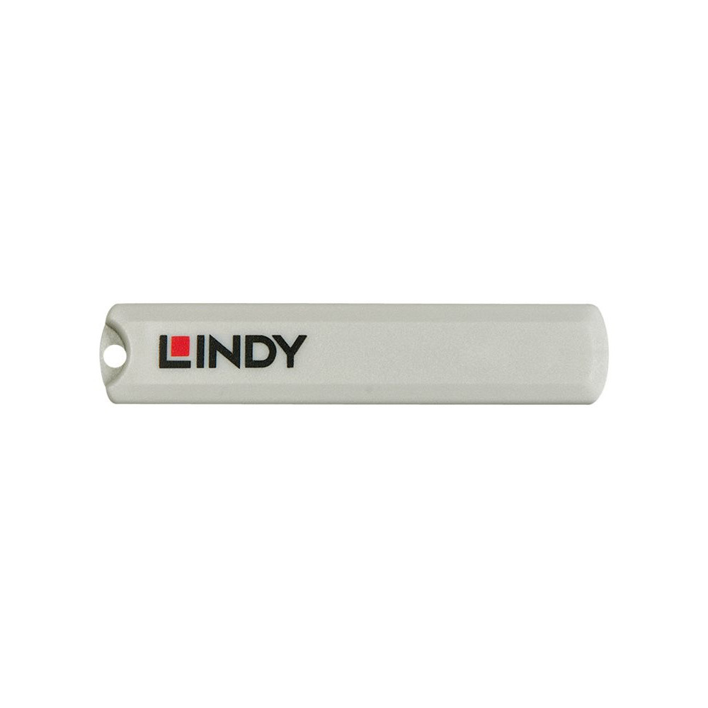 LINDY USB Type C Port Blocker Key - Pack of 4 Blockers Blue redeal.fr
