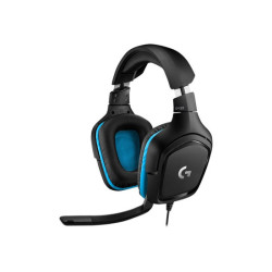 LOGITECH Gaming Headset G432 Headset 7.1 channel full size wired USB 3.5 mm jack black redeal.fr