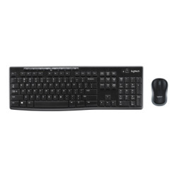 LOGITECH MK270 Wireless Combo black USB (ESP) MEDITER redeal.fr