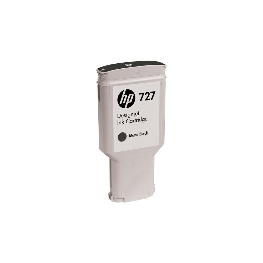 HP 727 original Ink cartridge C1Q12A mat black standard capacity 300 ml 1-pack