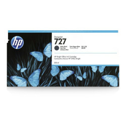 HP 727 original Ink cartridge C1Q12A mat black standard capacity 300 ml 1-pack