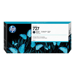 HP 727 original Ink cartridge C1Q12A mat black standard capacity 300 ml 1-pack