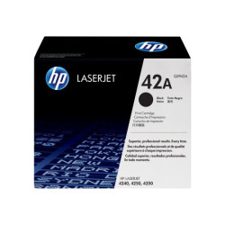 HP 42A original LaserJet Toner cartridge Q5942A black standard capacity 10.000 pages 1-pack