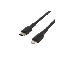 BELKIN BOOST CHARGE USB-C to Lightning Cable PVC 1M Black redeal.fr