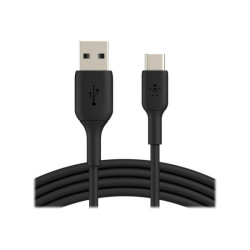 BELKIN BOOST CHARGE USB-A to USB-C Cable PVC 2M Black redeal.fr
