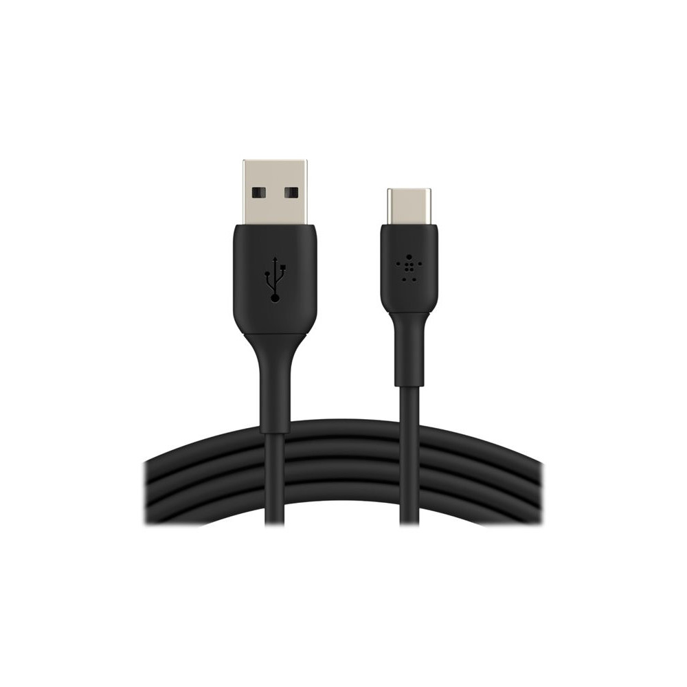 BELKIN BOOST CHARGE USB-A to USB-C Cable PVC 2M Black redeal.fr
