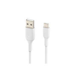 BELKIN BOOST CHARGE USB-A to USB-C Cable PVC 3M White redeal.fr