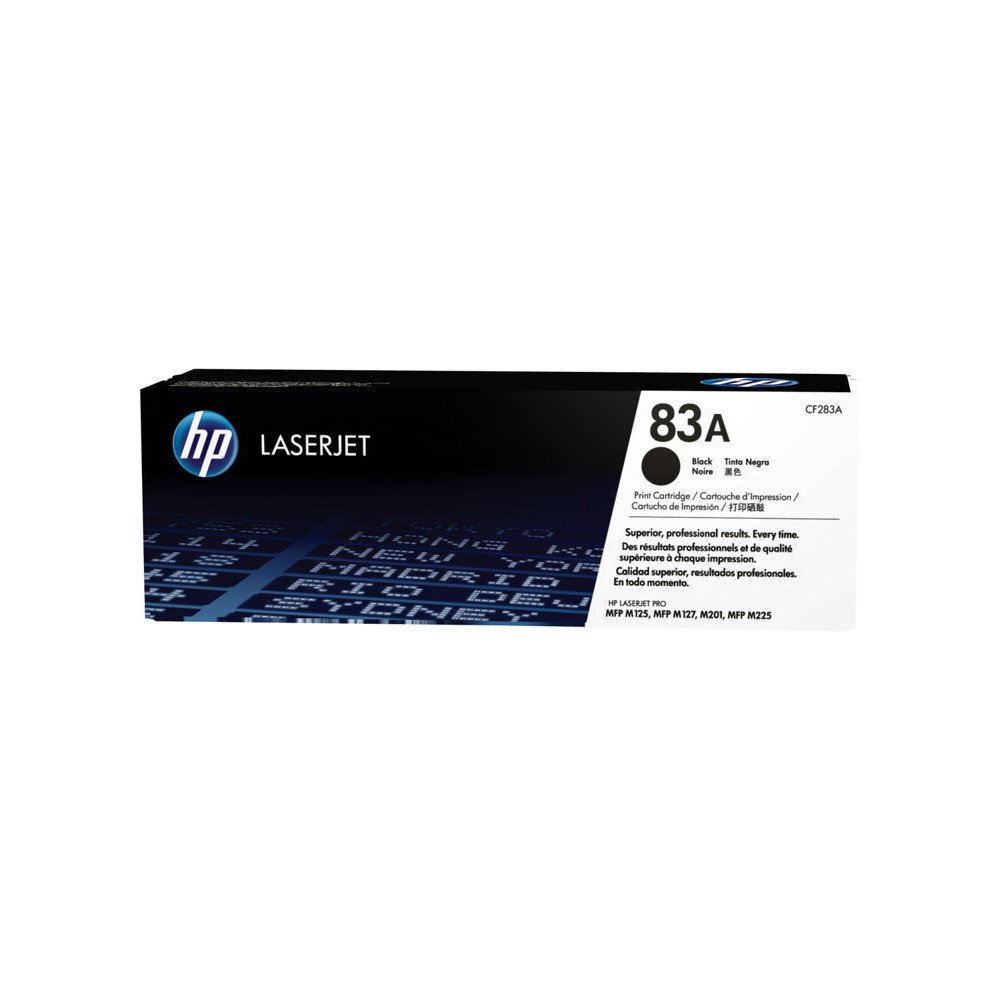 HP 83A original Toner cartridge CF283A black standard capacity 1.500 pages 1-pack