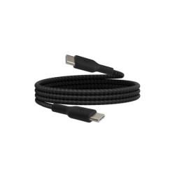 BELKIN BOOST CHARGE USB-C to USB-C 2.0 Cable Braided 1M Black redeal.fr