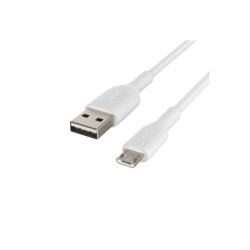 BELKIN BOOST CHARGE Micro-USB to USB-A Cable PVC 1M White redeal.fr