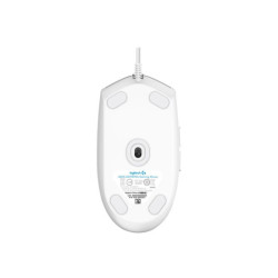LOGITECH Gaming Mouse G203 LIGHTSYNC Mouse optical 6 buttons wired USB white redeal.fr