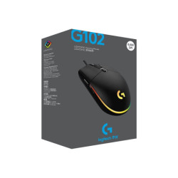 LOGITECH G102 LIGHTSYNC - BLACK - EER redeal.fr