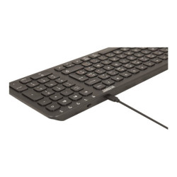 URBAN FACTORY Clavier Bluetooth & 2.4GHZ avec batterie rechargeable (micro usb) AZERTY redeal.fr