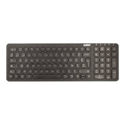 URBAN FACTORY Clavier Bluetooth & 2.4GHZ avec batterie rechargeable (micro usb) AZERTY redeal.fr