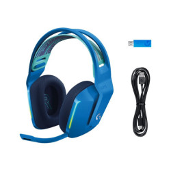 LOGITECH G G733 LIGHTSPEED Wireless RGB Gaming Headset Headset full size 2.4 GHz wireless blue redeal.fr