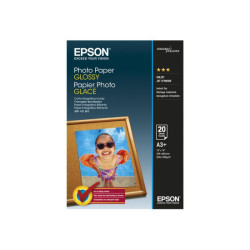 EPSON Papier Photo Glace 200g A3 (20f)