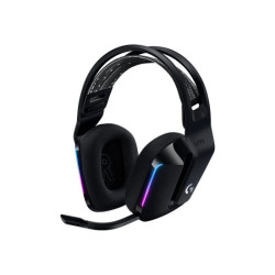 LOGITECH G G733 LIGHTSPEED Wireless RGB Gaming Headset Headset full size 2.4 GHz wireless black redeal.fr