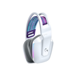 LOGITECH G G733 LIGHTSPEED Wireless RGB Gaming Headset Headset full size 2.4 GHz wireless white redeal.fr