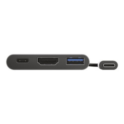 TRUST Adaptateur DALYX USB-C 3 en 1 HDMI USB USB-C redeal.fr