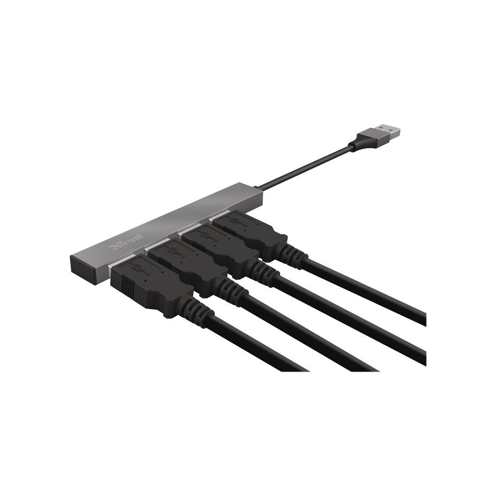 TRUST Hub USB-A HALYX MINI 4 ports USB 2.0 redeal.fr