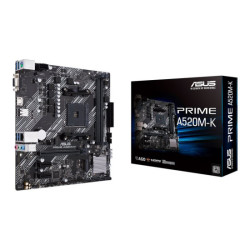 ASUS PRIME A520M-K AMD Socket AM4 for 3rd Gen AMD Ryzen mATX Form Factor DDR4 redeal.fr