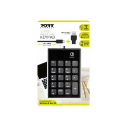 PORT DESIGNS Numeric Keypad Wired Type C redeal.fr