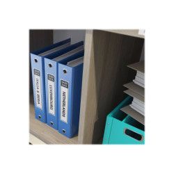 BROTHER Ruban continu Papier, Noir/Blanc, Largeur 29 mm