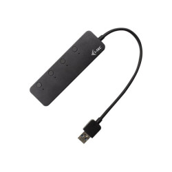 I-TEC USB 3.0 Metal HUB 4 Port with individual On/Off Switches 4xUSB 3.0 port with quick charging support BC 1.2