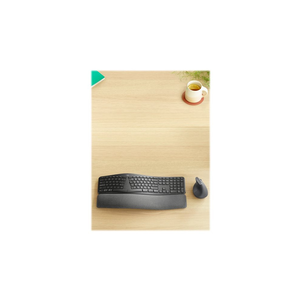 LOGITECH ERGO K860 - GRAPHITE - 2.4GHZ/BT - CENTRAL (FR) redeal.fr