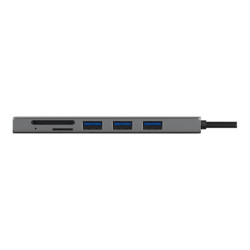 TRUST Hub USB-C HALYX 5 ports 3 USB 1 SD et 1 micro-SD redeal.fr