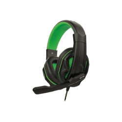 STEELPLAY - CASQUE FILAIRE STEREO - HP45 - NOIR/VERT XBSX redeal.fr