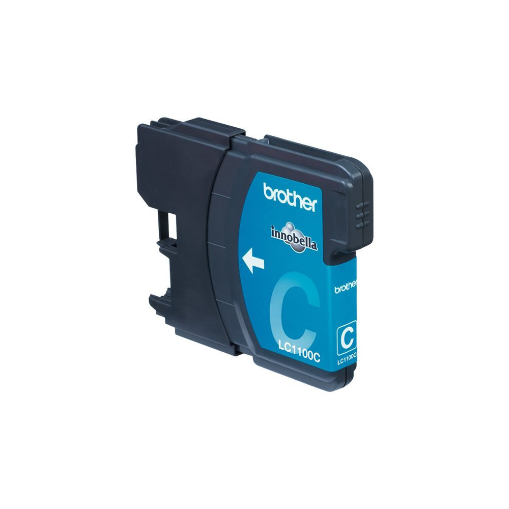 BROTHER LC-1100 cartouche d encre cyan capacité standard 7.5ml 325 pages 1-pack blister sans alarme redeal.fr