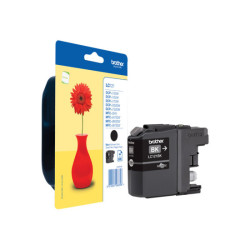BROTHER LC-121 cartouche d encre noir capacité standard 300 pages 1-pack blister sans alarme